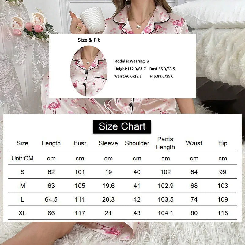 Flamingo Bliss Pajama Set