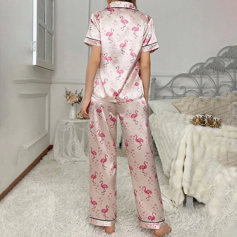 Flamingo Bliss Pajama Set