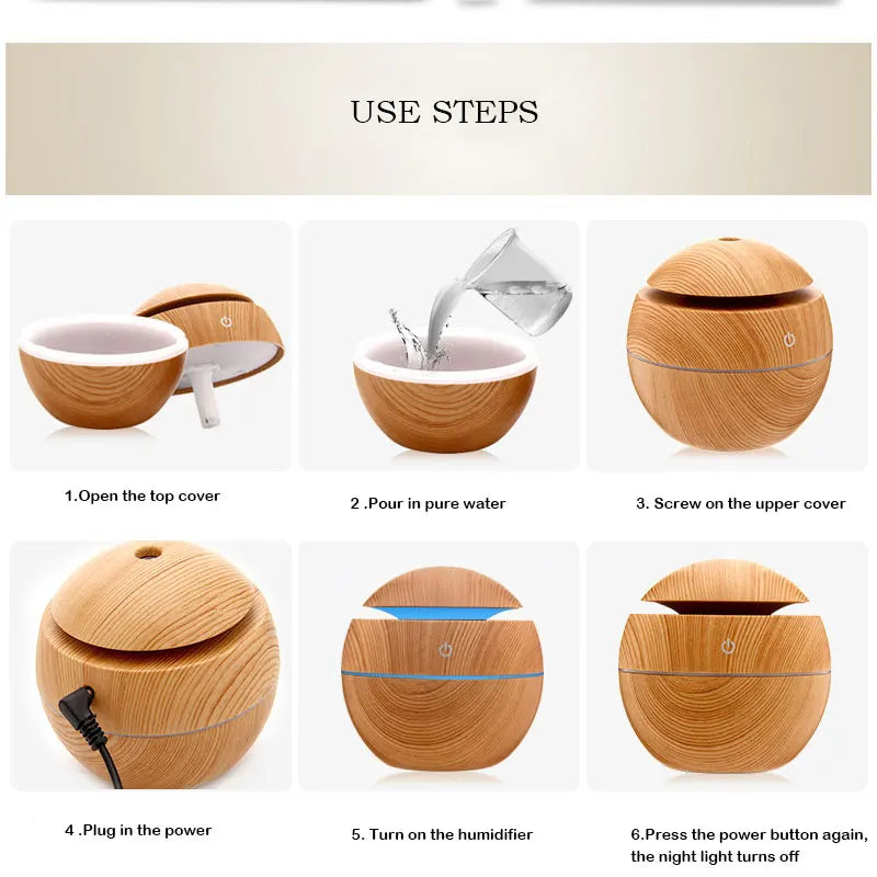 Wood Diffuser and Humidifier