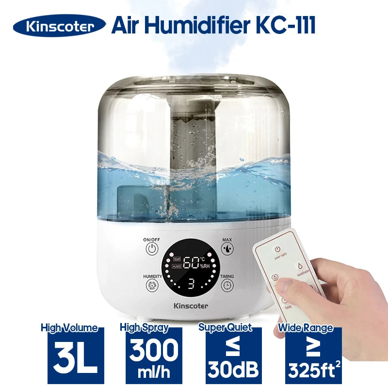 Air Humidifier Large Capacity - KINSCOTER