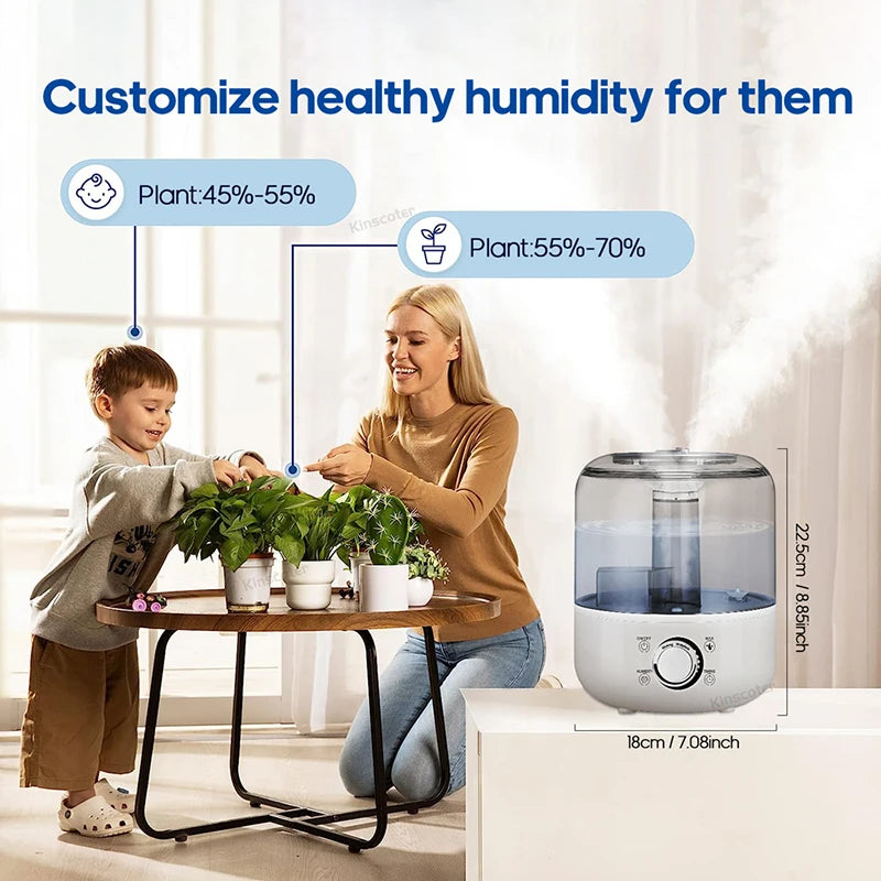 Air Humidifier Large Capacity - KINSCOTER