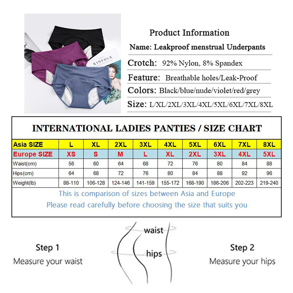 Proof Period Panties Pack 5