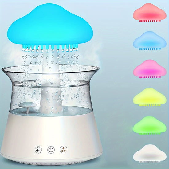 Zen Aromatherapy Cloud Diffuser  Night Light